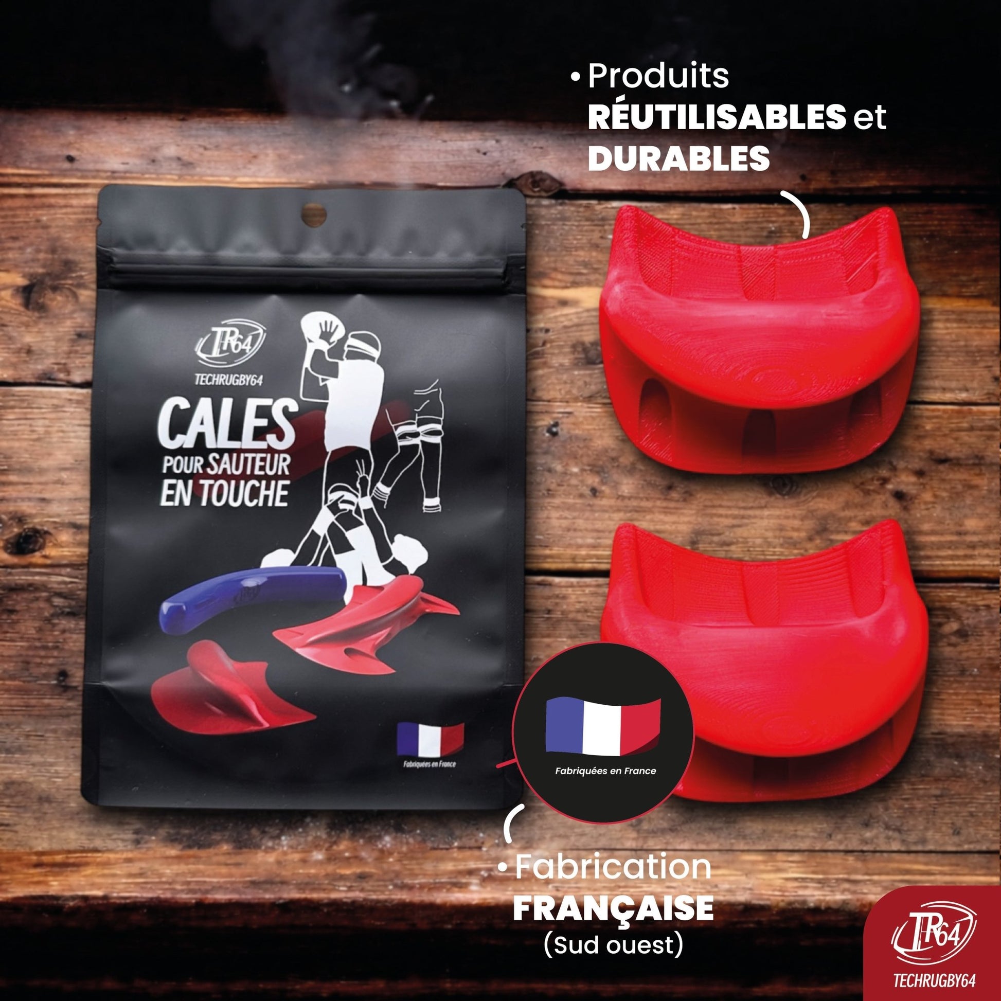 Modèles FLEX Support touche rugby Techrugby64 - TechRugby64