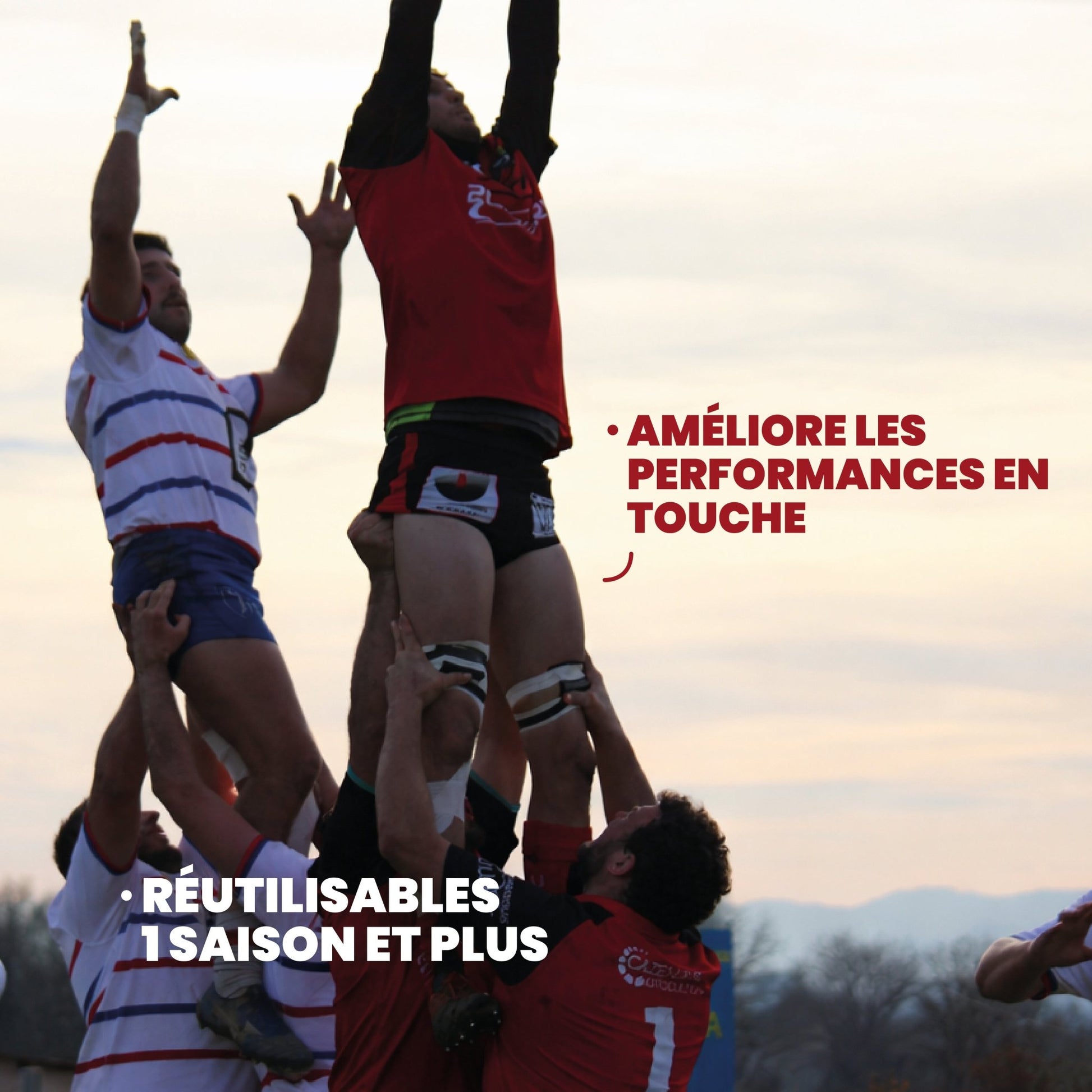 Modèles standard support de touche Techrugby64 - TechRugby64