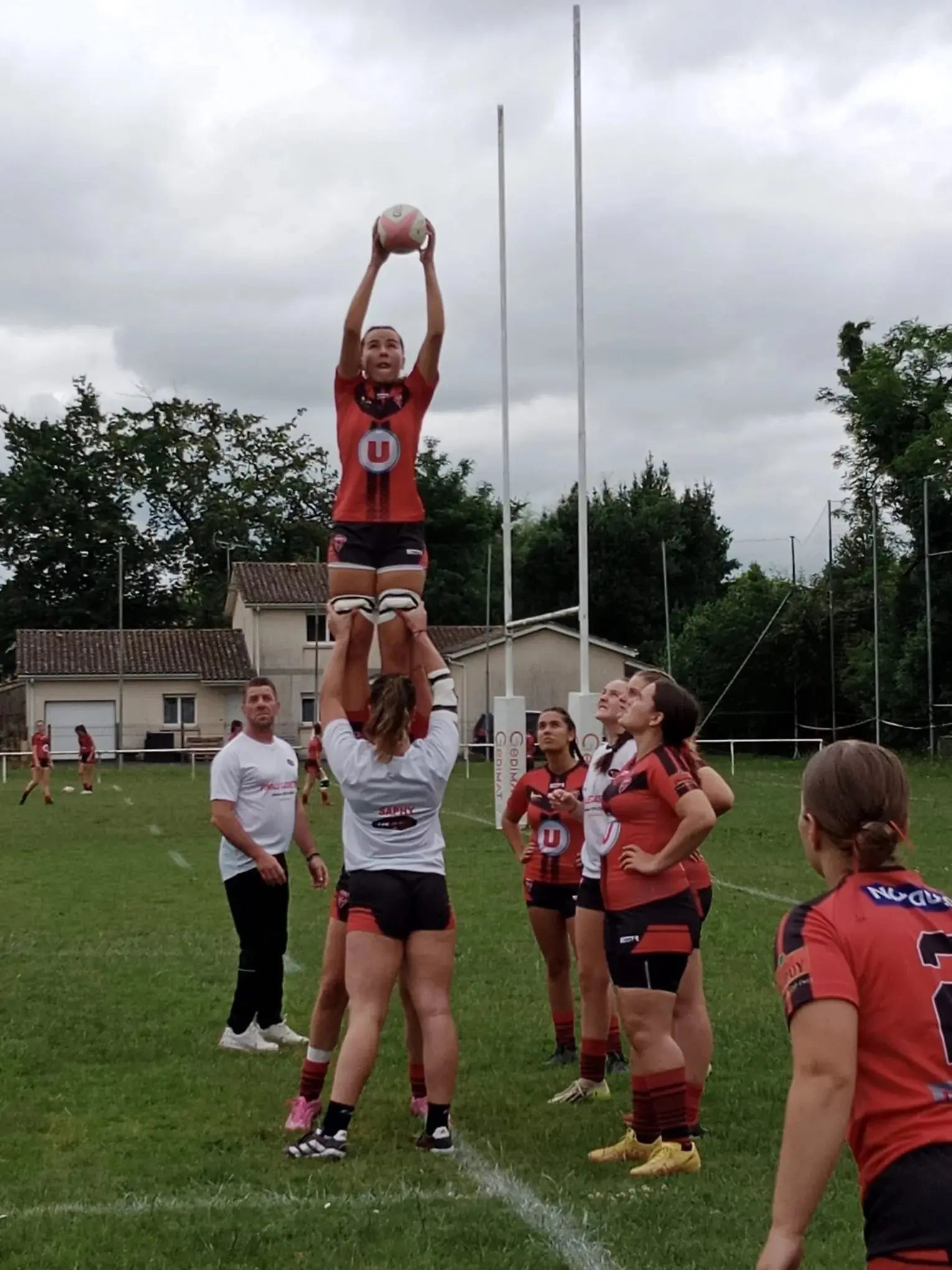 Modèles standard support de touche Techrugby64 - TechRugby64