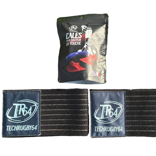 Pack Bande + cales modele standard - TechRugby64